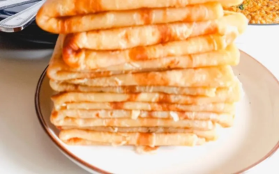 Soft Layered Carrot Chapati