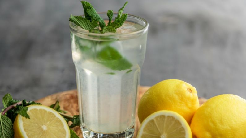 homemade lemonade